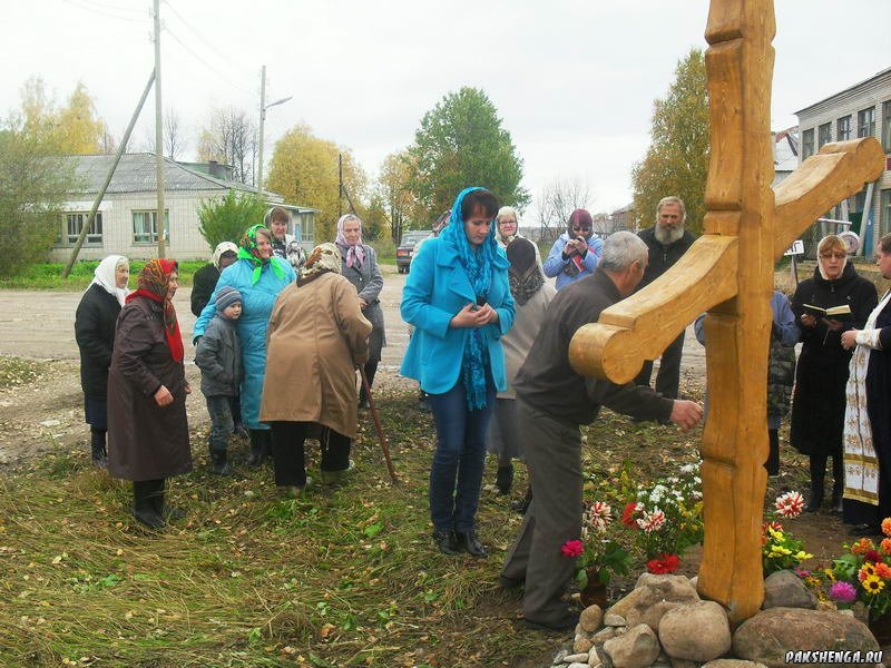 Освящение Покаянного Креста. 27 сентября 2012 г.